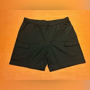 Men’s Utility Cargo Shorts-Original Use 
Large Size Black